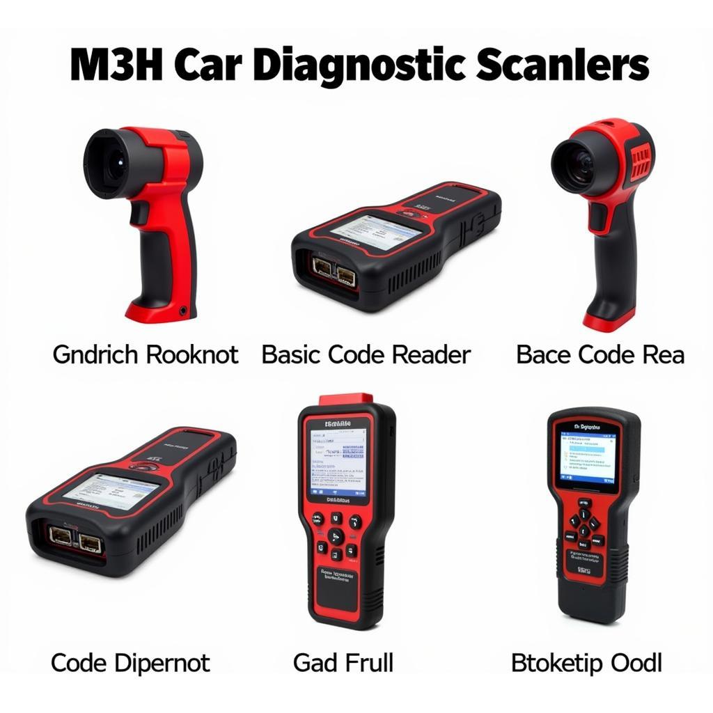 Different Types of M3H Car Diagnostic Scanners