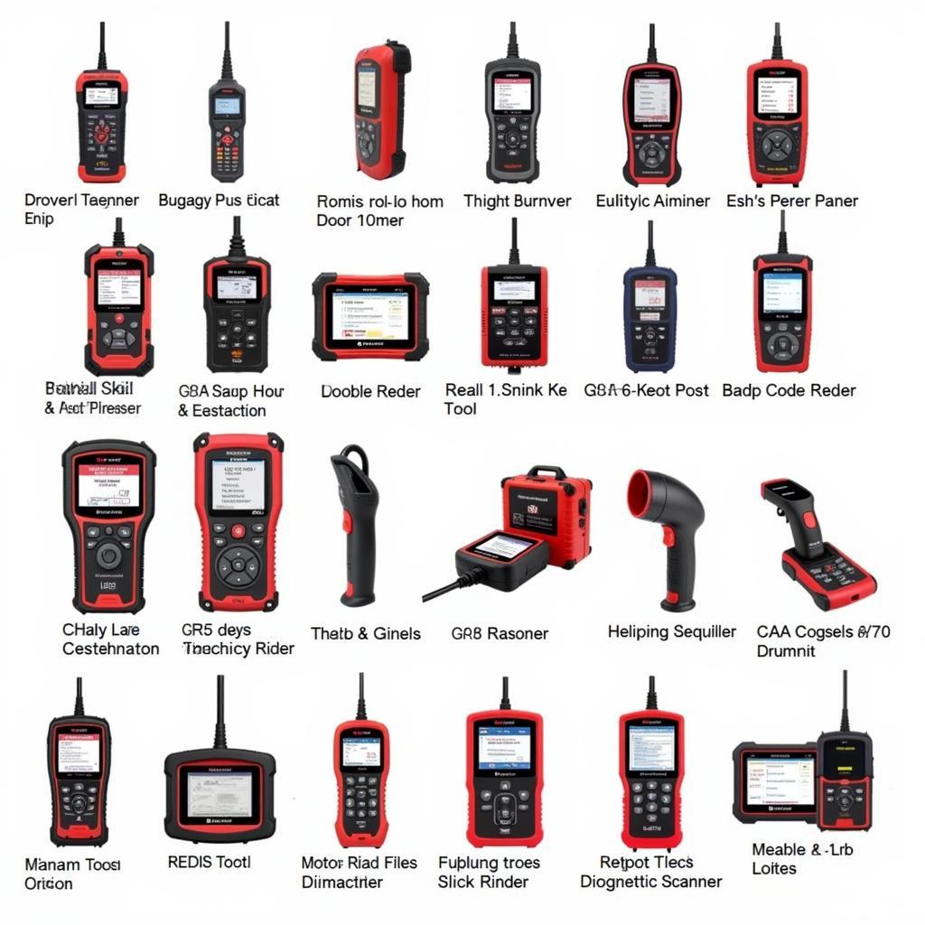 Different Types of Mesdis Car Scanners