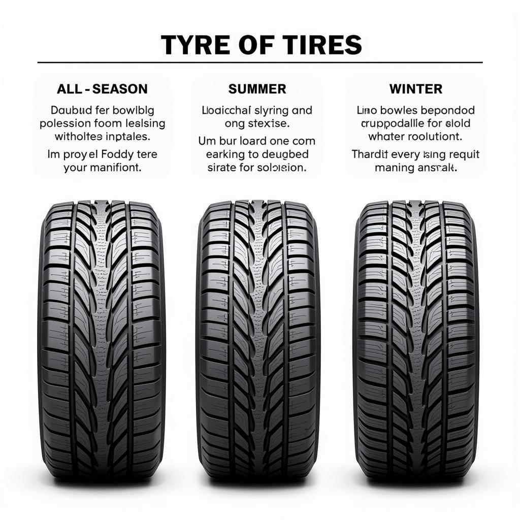 Different Types of Tires for Various Weather Conditions