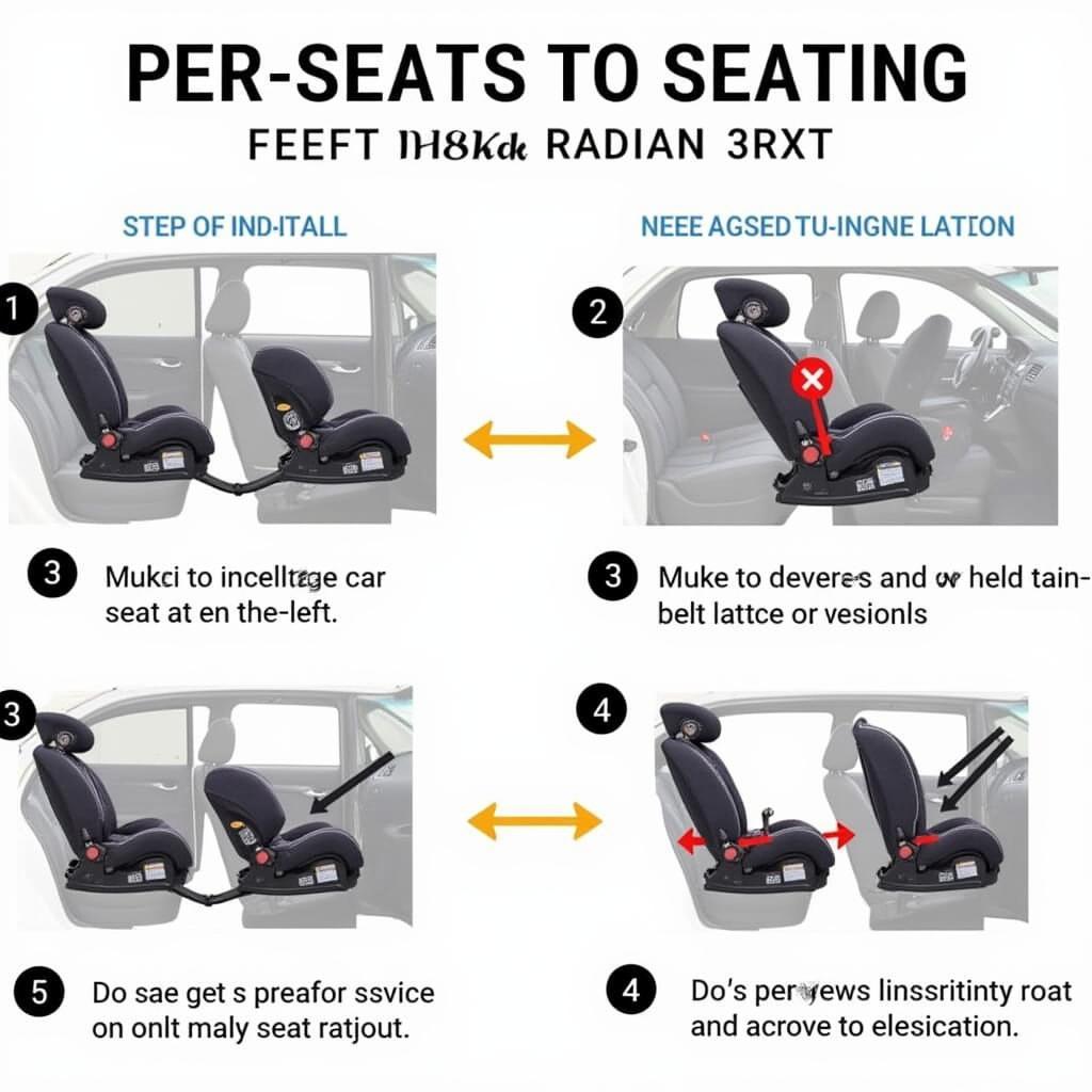 Diono Radian 3RXT Car Seat Installation Guide