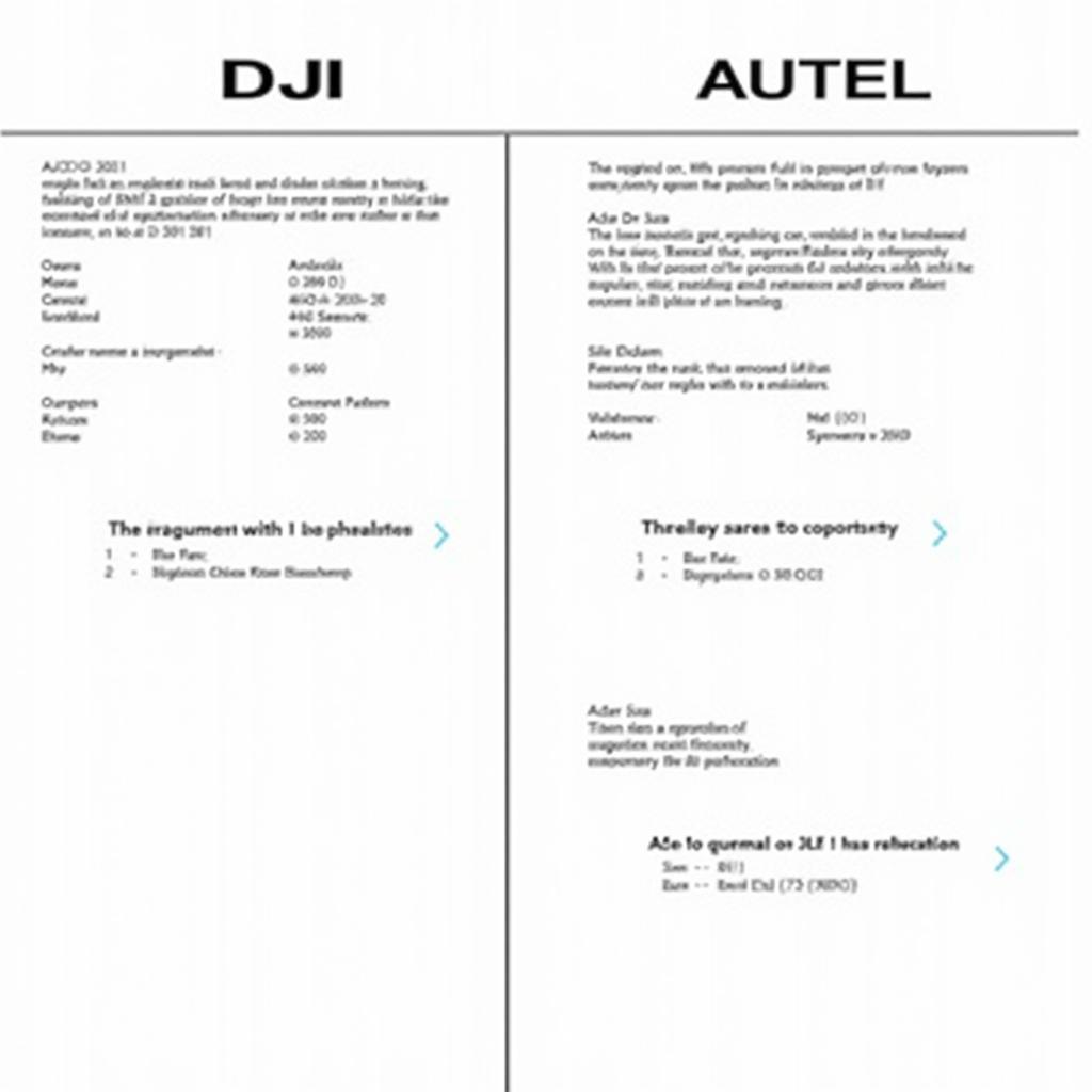 DJI Autel Lawsuit Patent Comparison