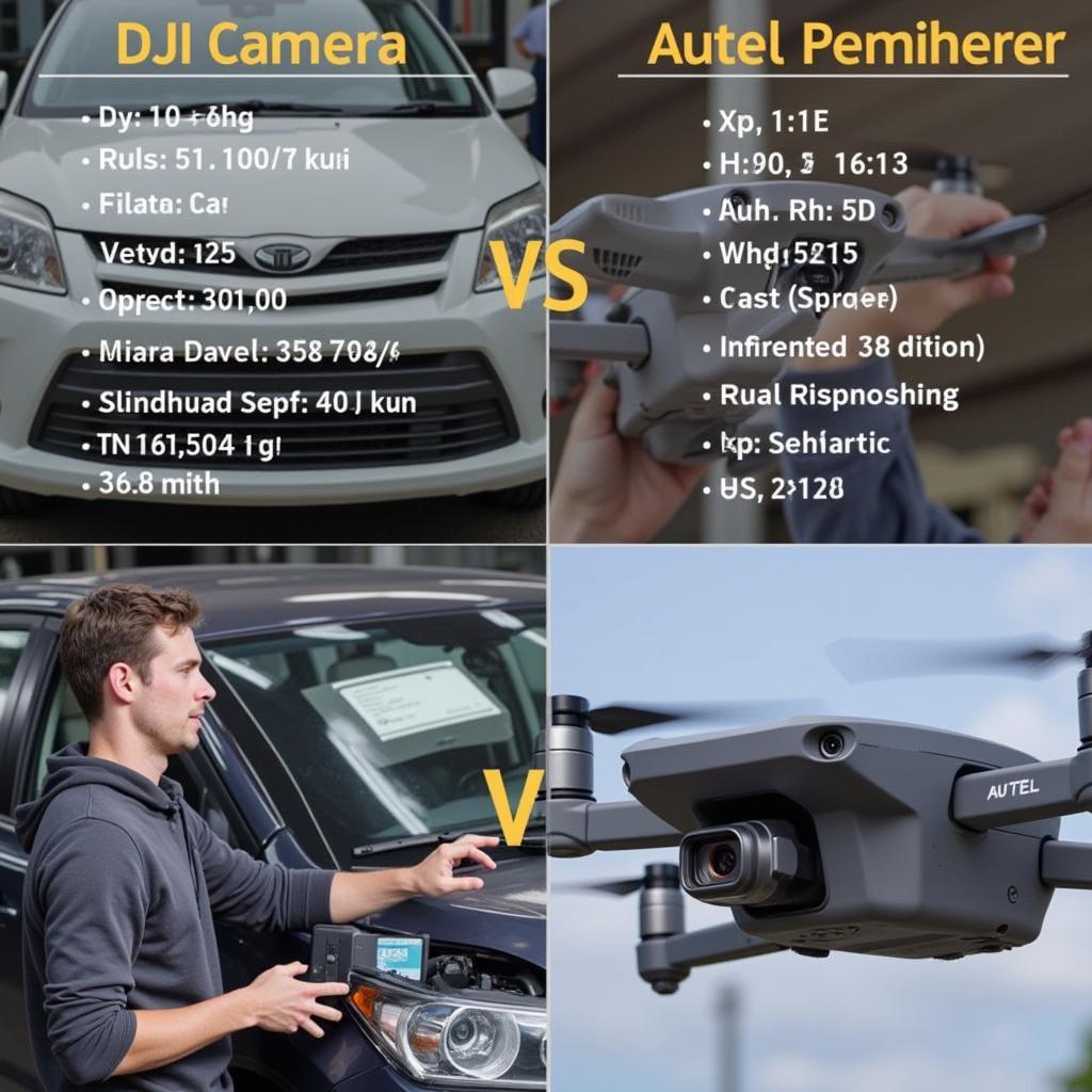 DJI vs Autel Camera Comparison