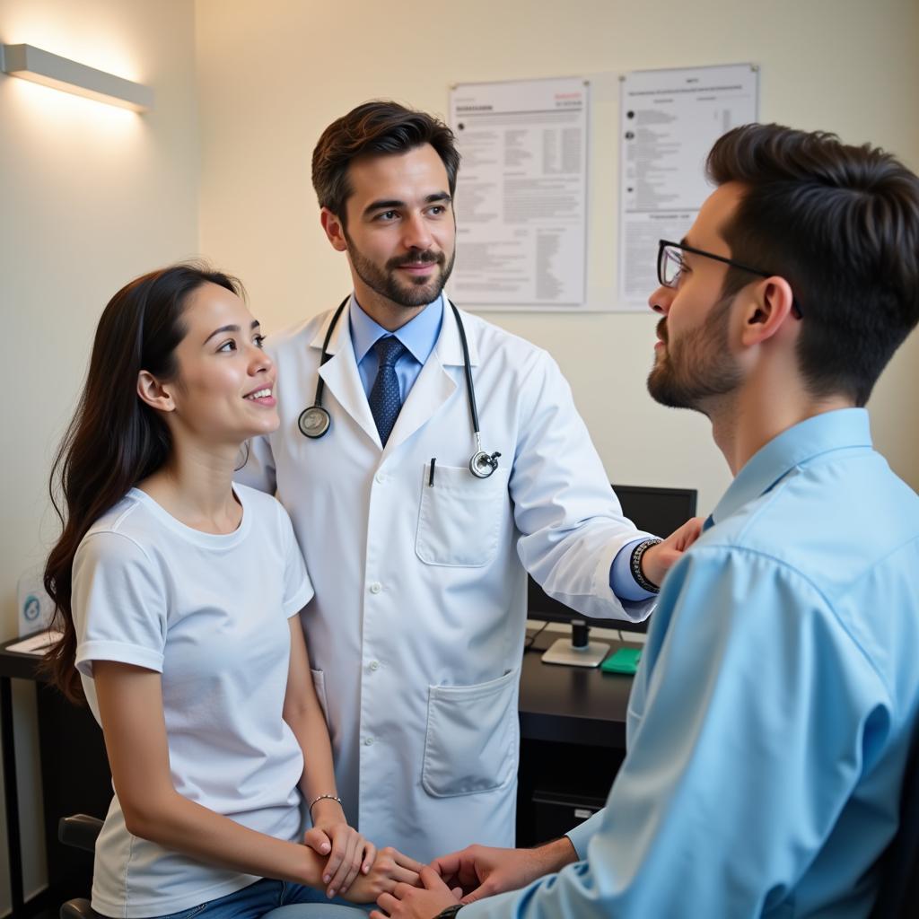 Doctor and Patient Consultation at Immediate Care Clinic