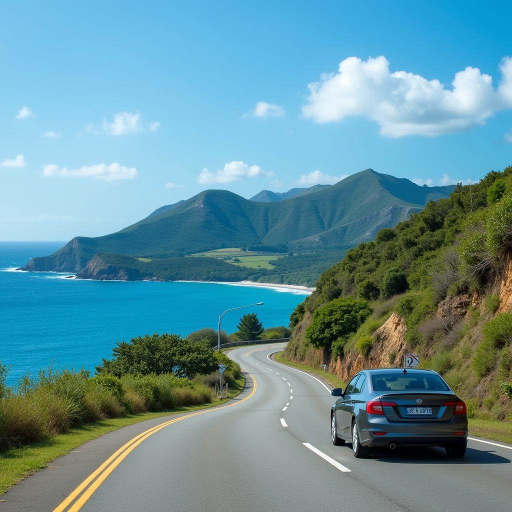 Navigating the roads of San Juan, Puerto Rico