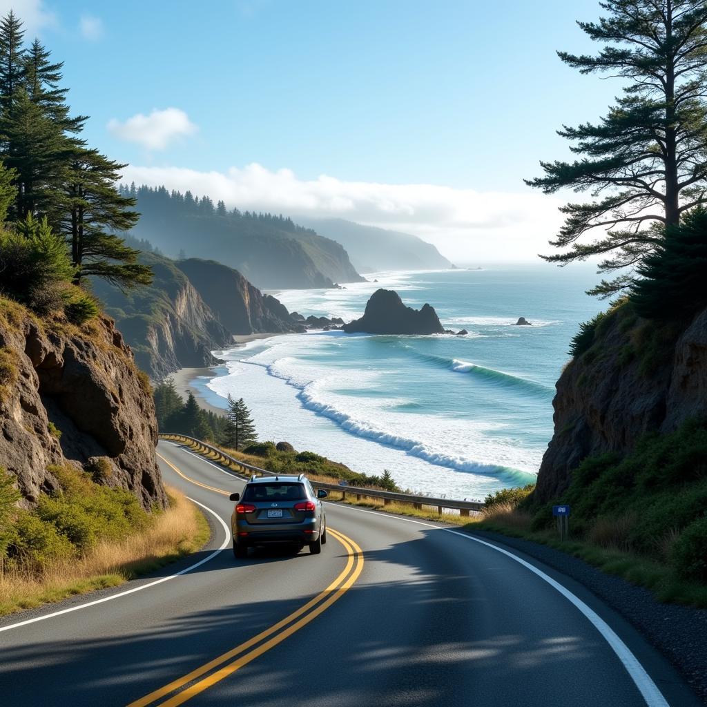 Driving the Oregon Coast in a Rental Car