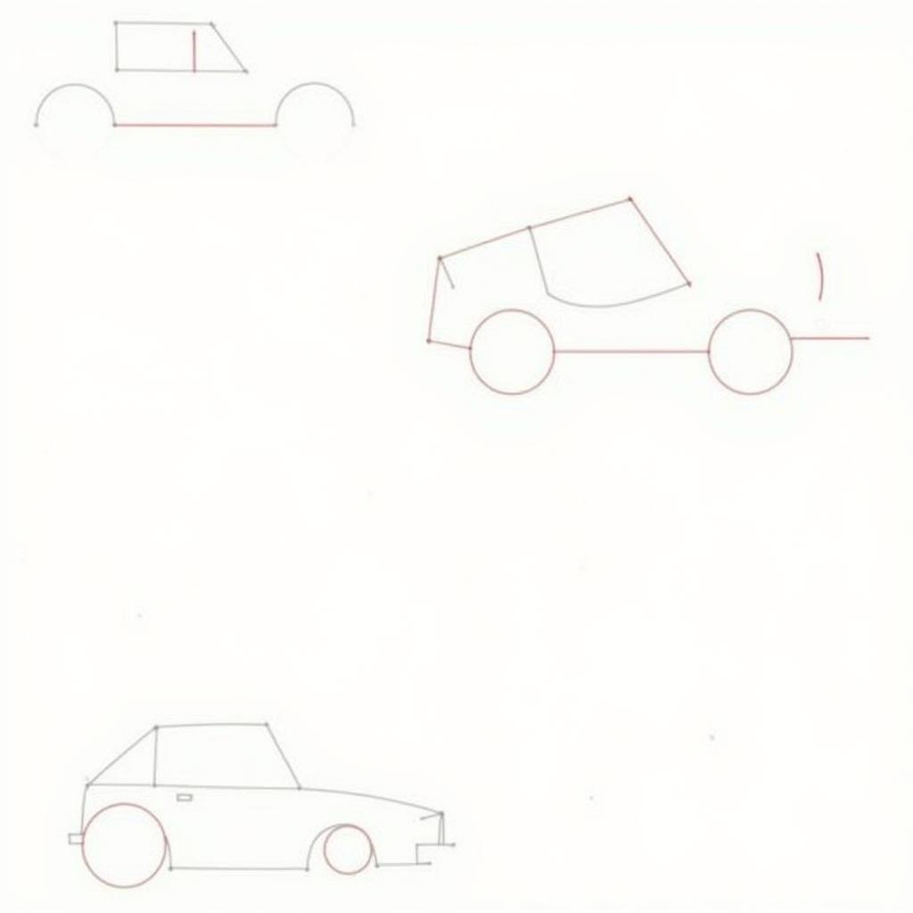 Easy Car Drawing: Starting with Basic Shapes