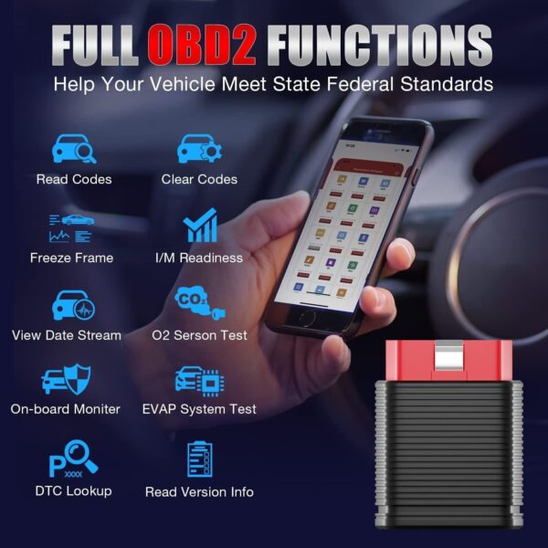 Ediag MINI OBD2 Bluetooth Scanner,Full Systems Obd2 Bluetooth Adapter - Image 5