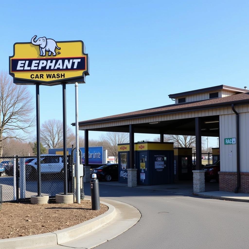 Elephant Car Wash Exterior View