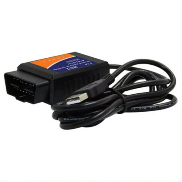 ELM327 Interface USB OBD2 OBDII Diagnostic Car Auto Scanner Scan Tool Cable + - Image 5