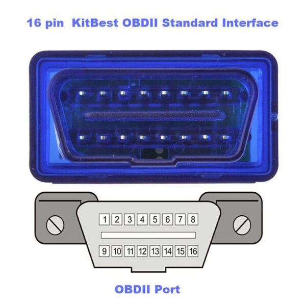 ELM327 OBD2 Code Reader Bluetooth Auto Interface Adapter Diagnostic-Tool Scanner - Image 5