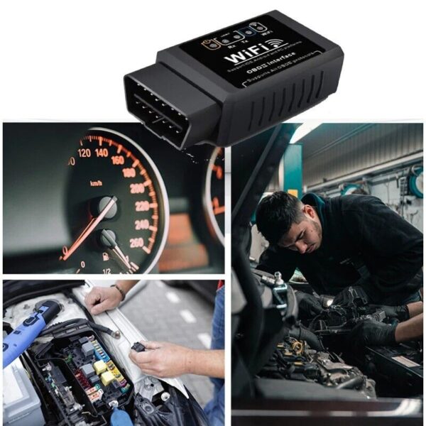 ELM327 Wifi OBD2 1.5 Car Diagnostic Scanner Automotive Fault Detection Code read - Image 2