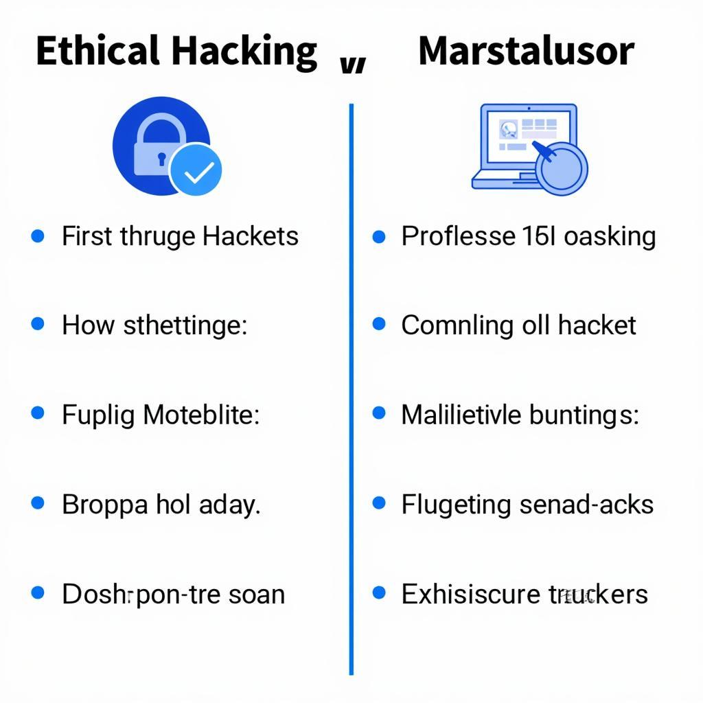 Ethical Hacking vs. Malicious Hacking Comparison