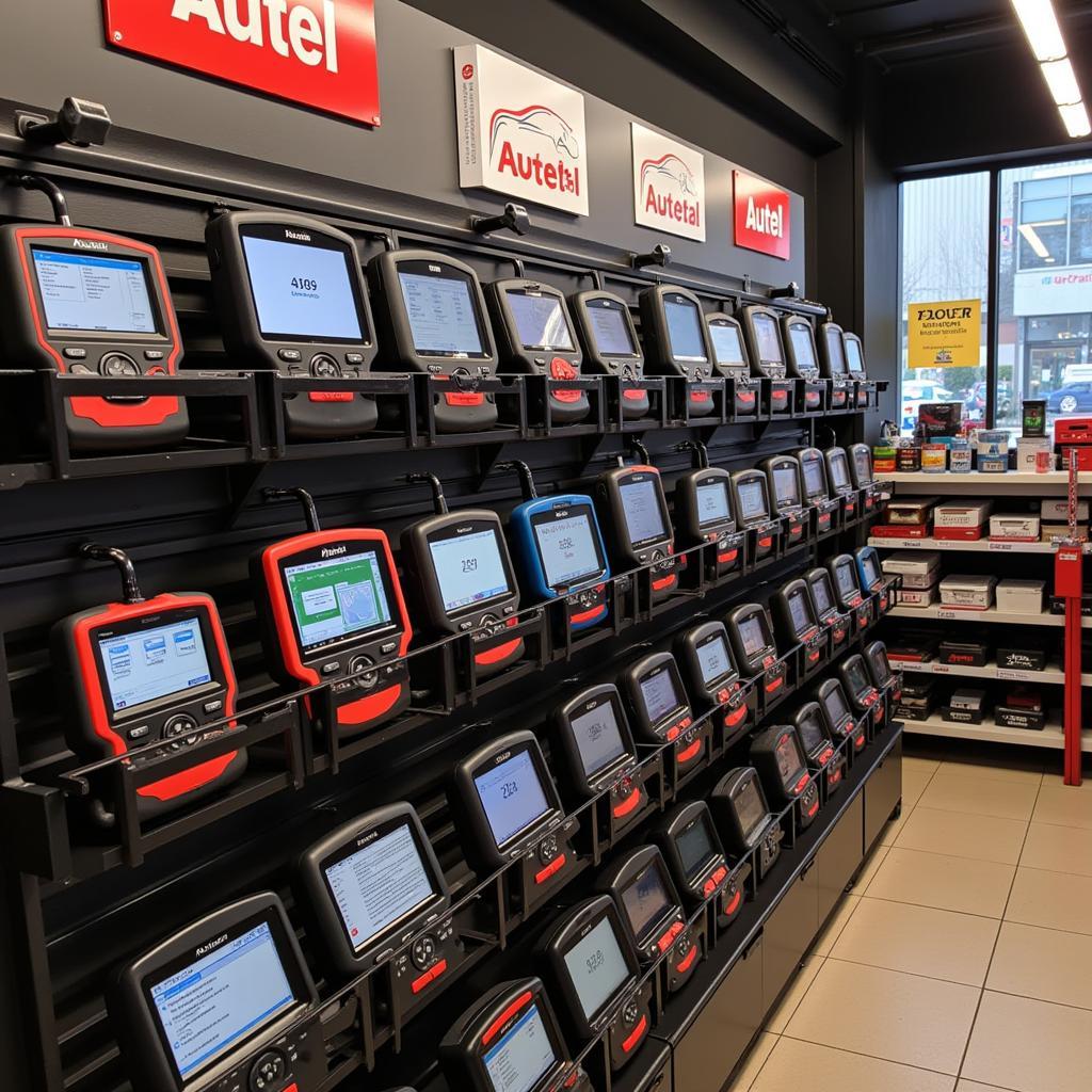 Autel Scanners Displayed at Euro Car Parts