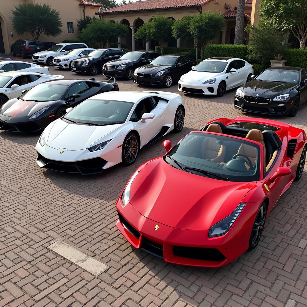 Exotic Car Rental Fleet