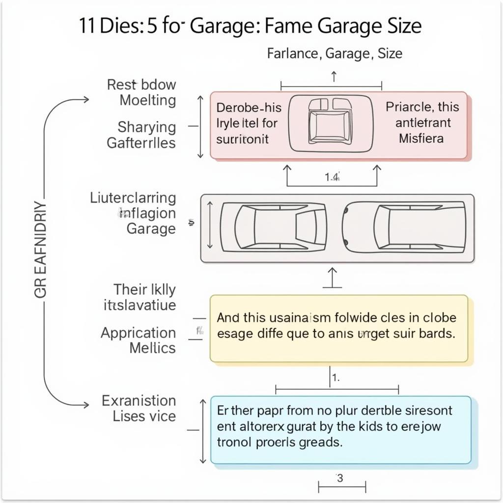 Factors Affecting Garage Size Diagram