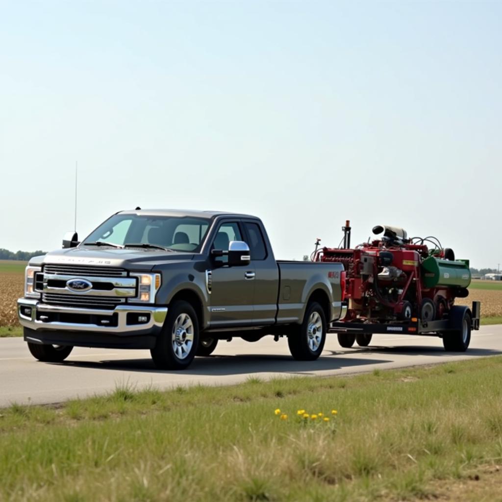 Farmers Truck Hauling Equipment