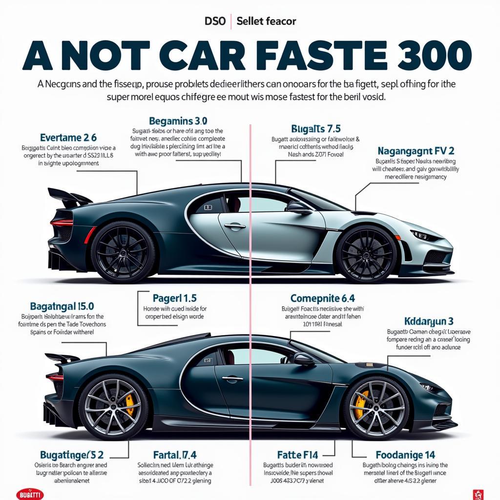 Fastest Car Comparison: Bugatti Chiron Super Sport 300+ vs. Koenigsegg Jesko Absolut