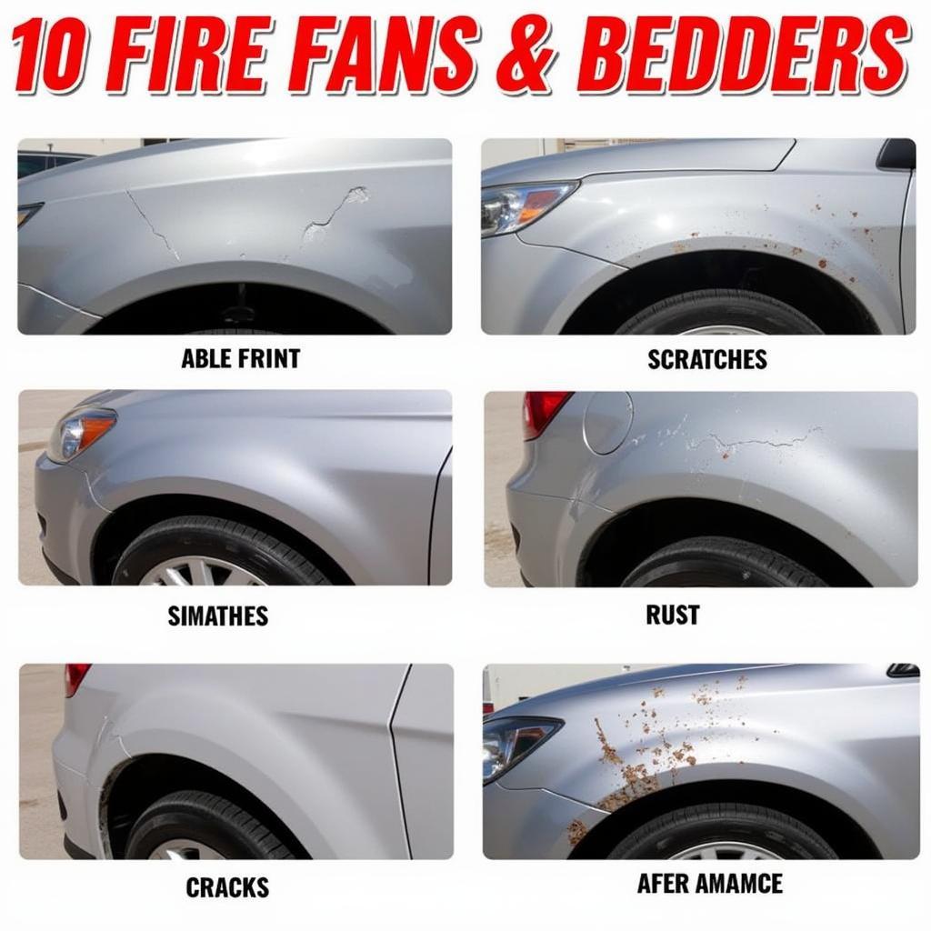 Types of Fender Car Damage