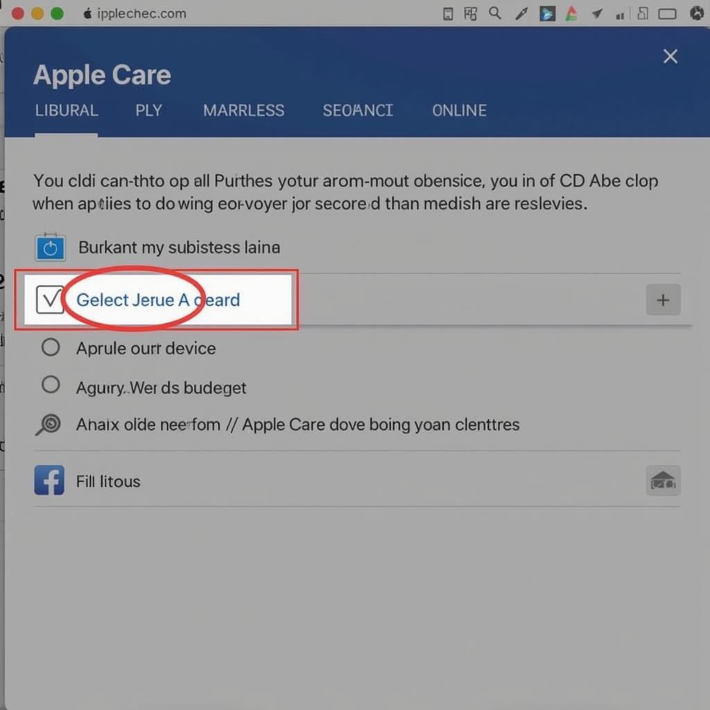 Filing an Apple Care Claim Online