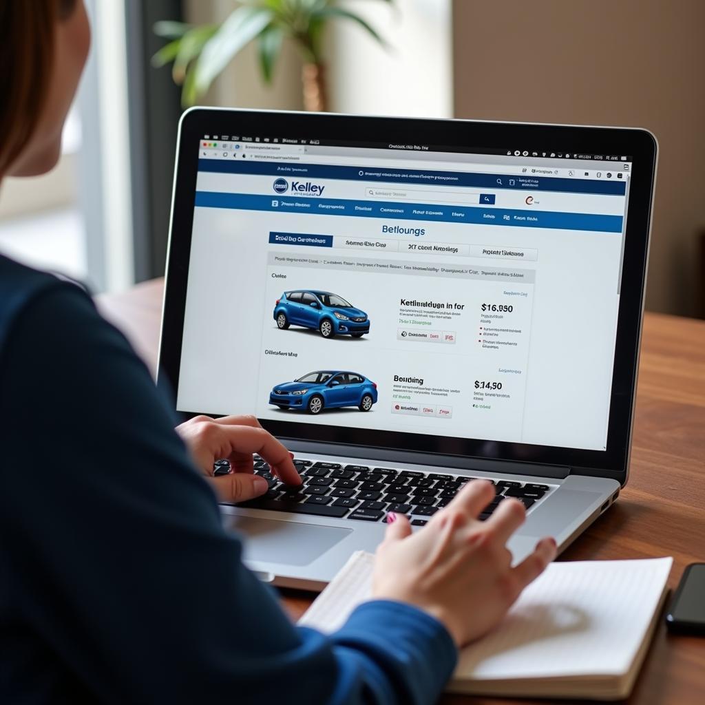 Researching Car Prices Online