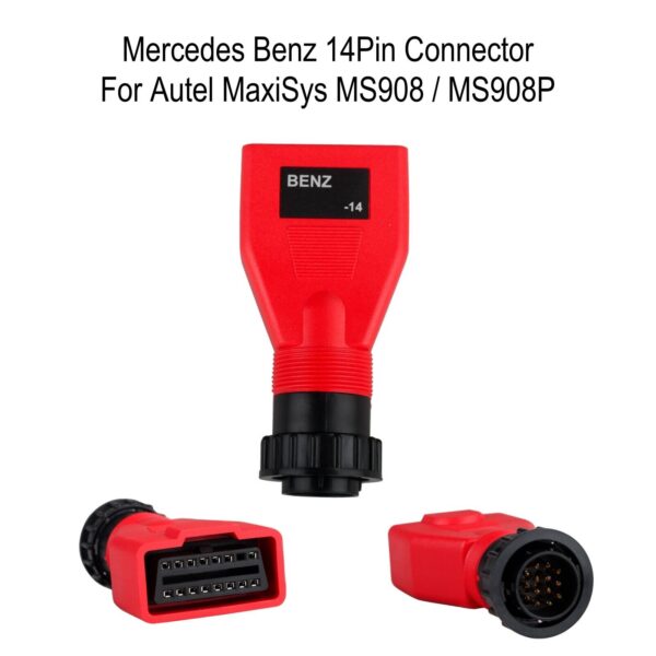 Fit For Mercedes Benz 14Pin Connector Work For Autel MaxiSys MS908 and MS908P