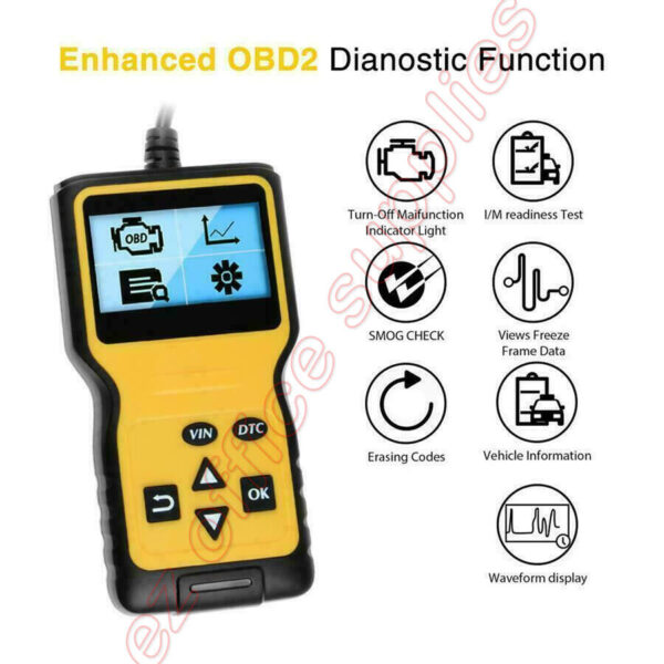 Fits Vauxhall Astra OBD2 EOBD CAN BUS Fault Code Reader Scanner diagnostic - Image 4