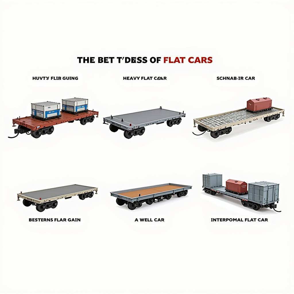 Different Types of Flat Cars