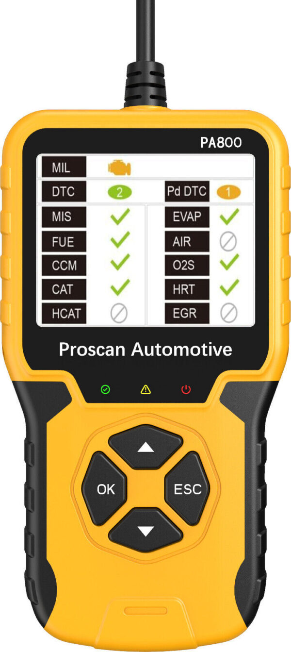 for Peugeot 207 Fault Code Reader Engine EML Reset Scanner OBD2 OBDII Tool - Image 5