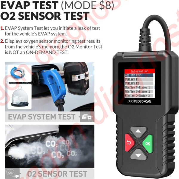 For Renault Scenic Code Reader OBD2 Scanner Car Check Engine Fault Diagnostic - Image 4