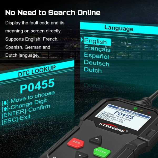 For SAAB Car Diagnostic PRO Scanner CANBUS Code Reader Fault Tool OBD OBD2 - Image 2