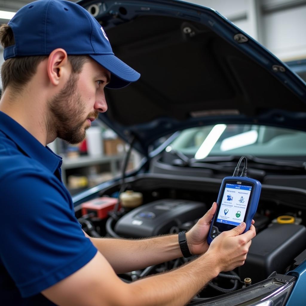 Ford Aftermarket Scan Tool in Action