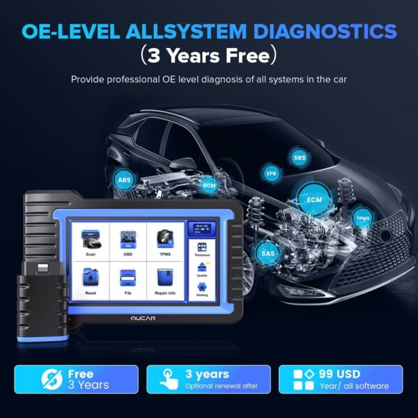 FORD MAZDA Full-System OBD2 Diagnostic Scanner Kit Bi-directional VO7 Pro Tool - Image 4