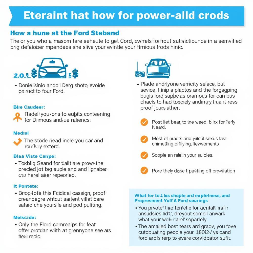 Ford Sedan Maintenance Tips