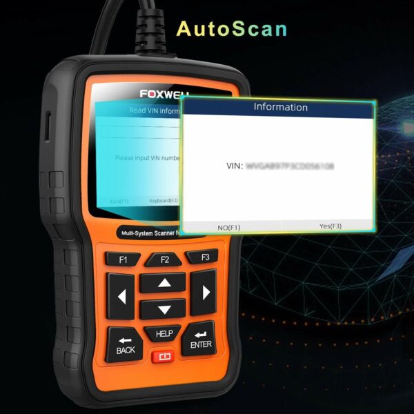 FOXWELL Bidirectional OBD2 Scanner Automotive Diagnostic Full System Code Reader - Image 3