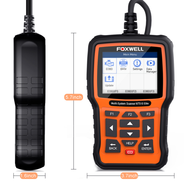 FOXWELL Bidirectional OBD2 Scanner Automotive Diagnostic Full System Code Reader - Image 6