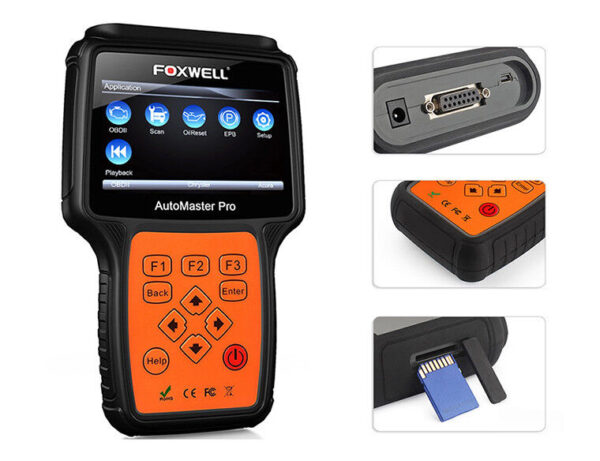 FOXWELL NT644 ALL SYSTEMS UNIVERSAL DIAGNOSTIC SCAN TOOL ABS SRS ENGINE SCANNER - Image 3