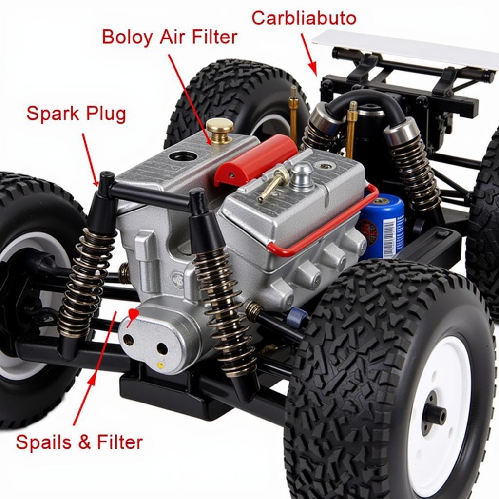 Gas RC Car Engine Maintenance