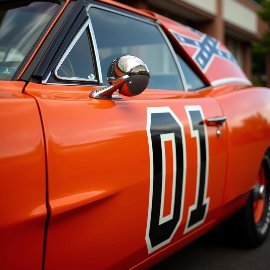 Close-up View of the General Lee