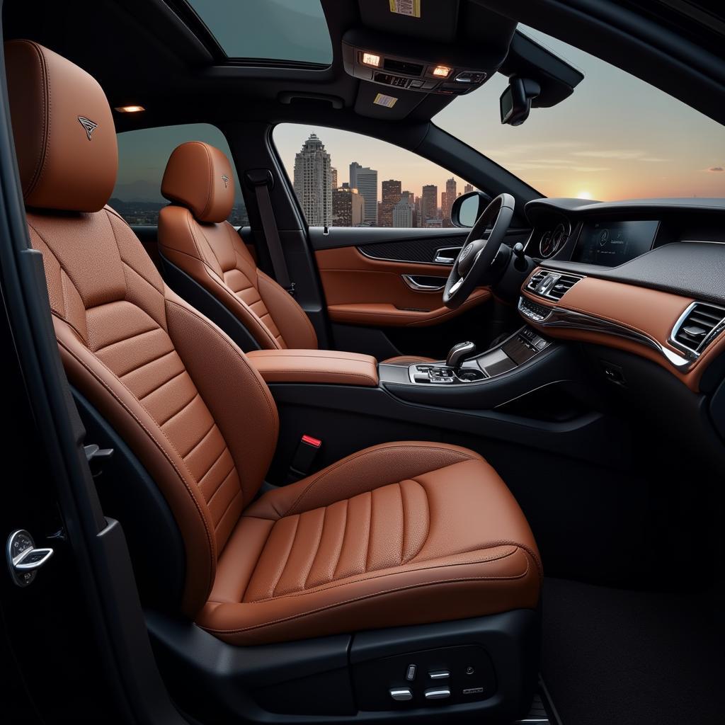 Genesis G90 Luxurious Interior