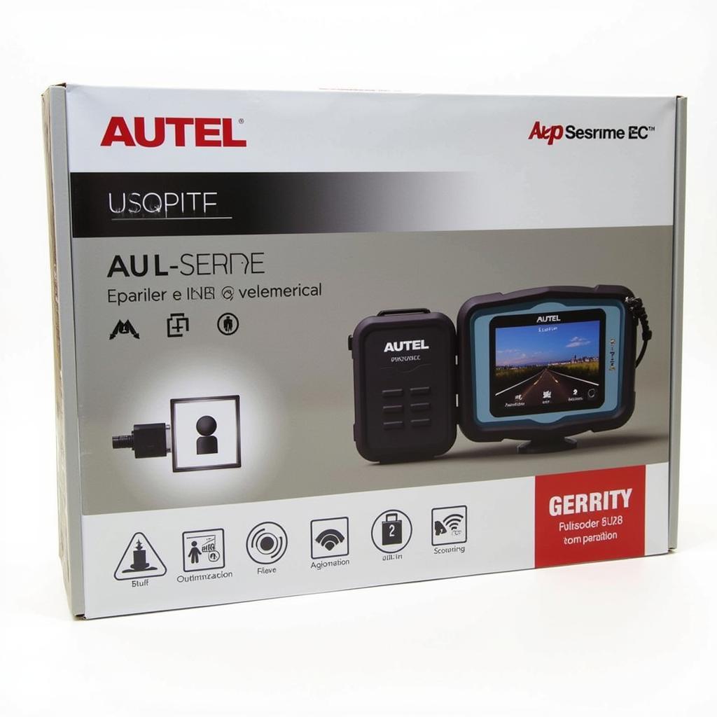 Genuine Autel Scanner Packaging