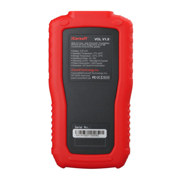 GM GENERAL MOTORS Diagnostic Scanner Code Reader iCARSOFT i900 ABS SRS SCAN TOOL - Image 4