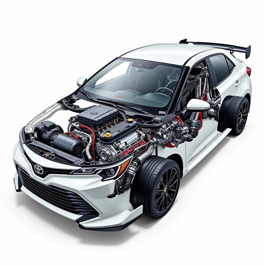 GR Corolla Performance Features