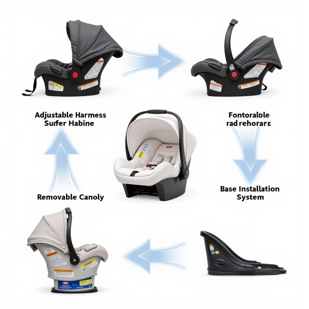 Grayco Infant Car Seat Features