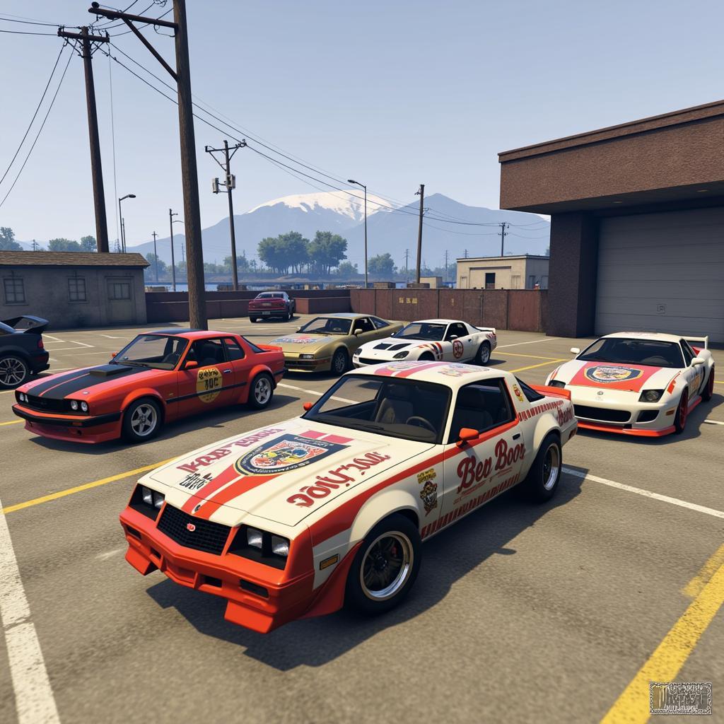 GTA 5 Online Car Meet: Karen Boor Themed