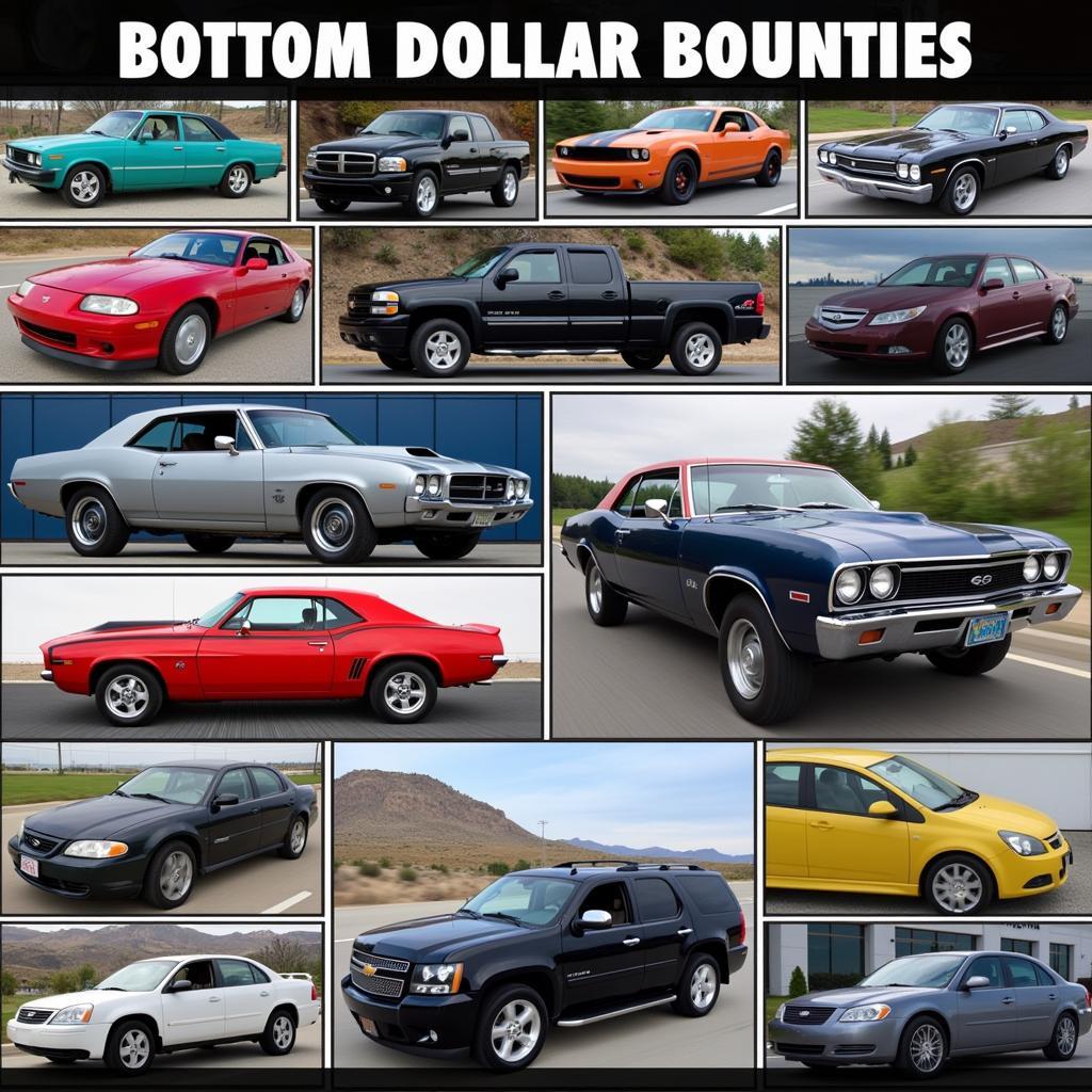 GTA Bottom Dollar Bounties Popular Vehicles