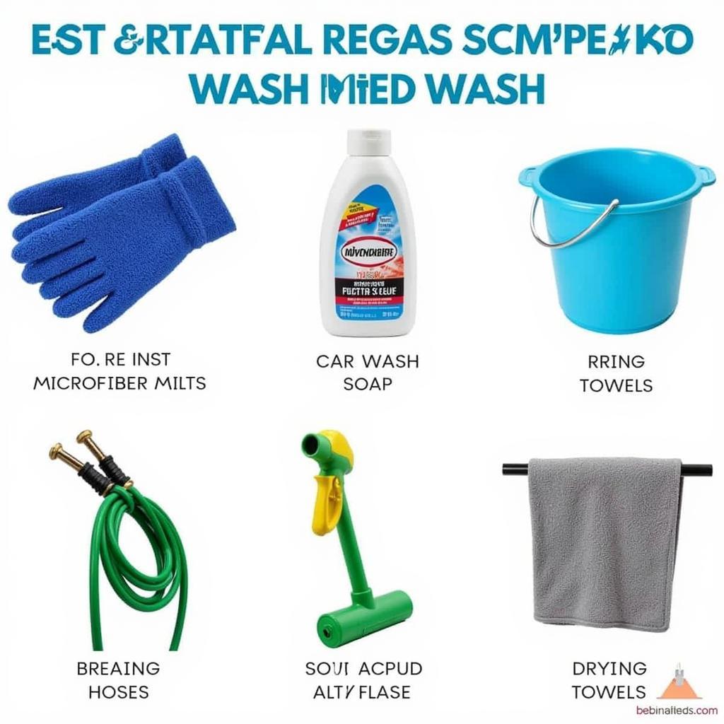 Essential Hand Wash Car Wash Supplies