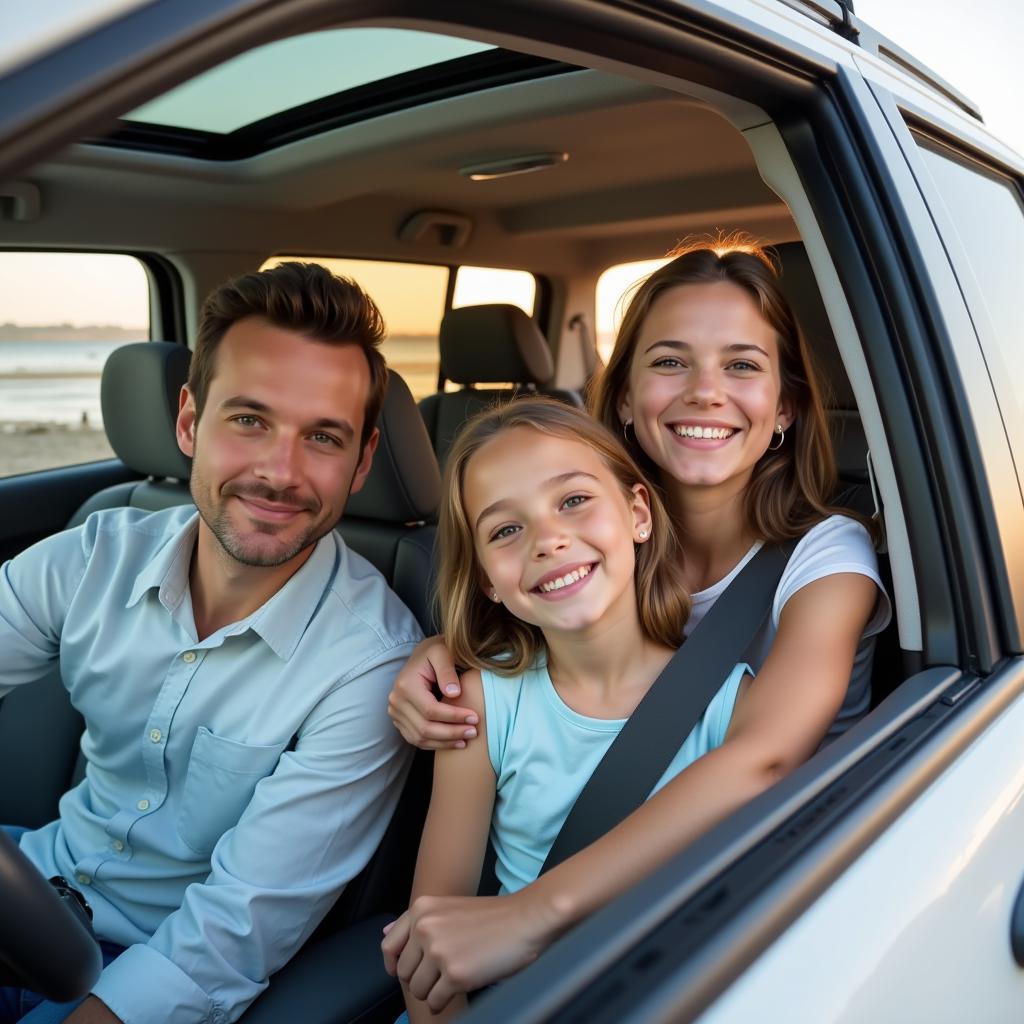 Happy Family Jacksonville Rental Car