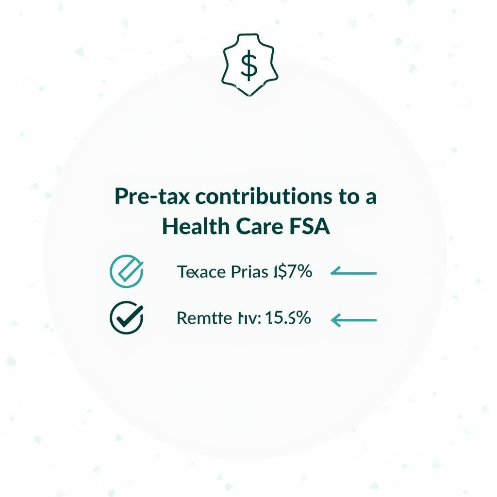 Health Care FSA Tax Savings Illustration