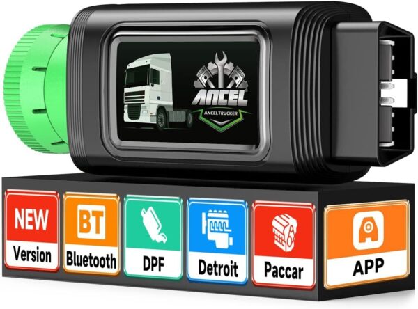 Heavy Duty Truck OBD2 Scanner Bluetooth Diagnostic DPF Regen for Detroit Paccar - Image 3