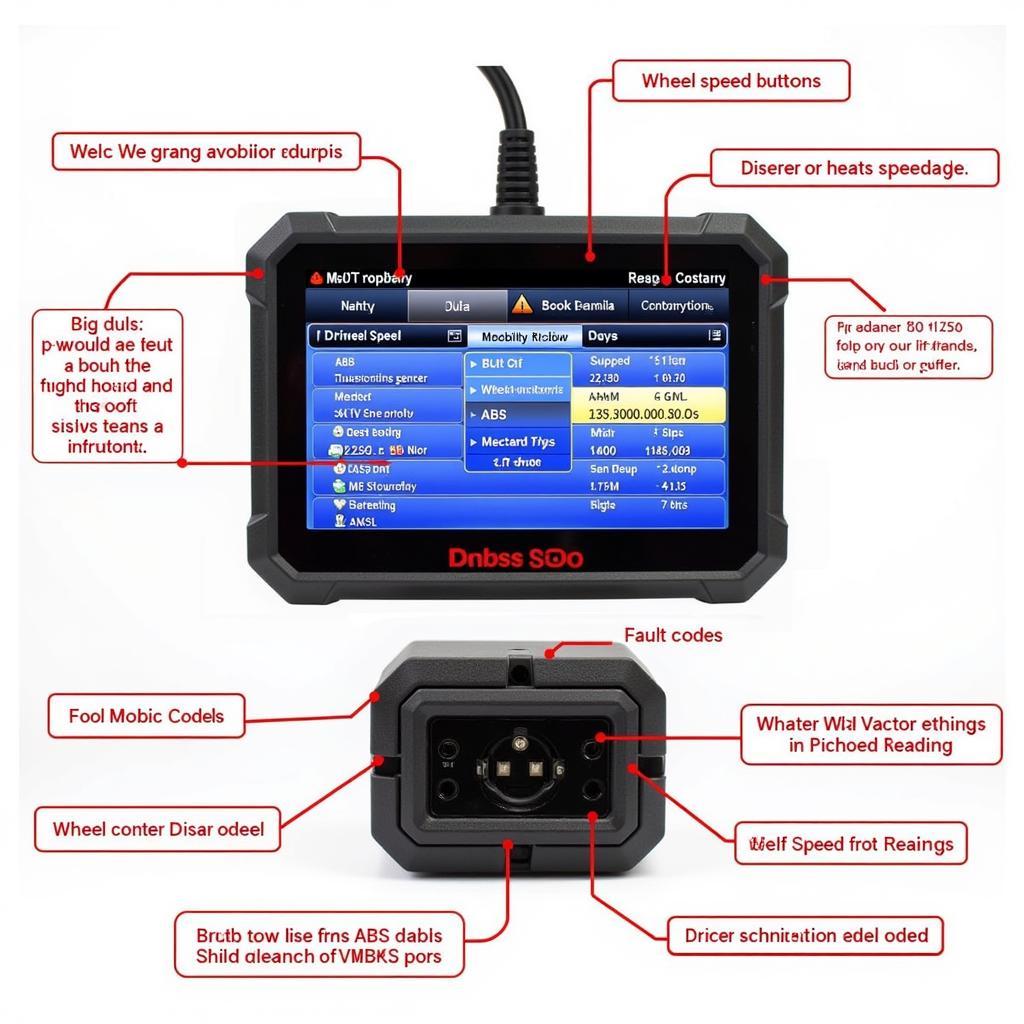 Heavy Truck ABS Scan Tool Features